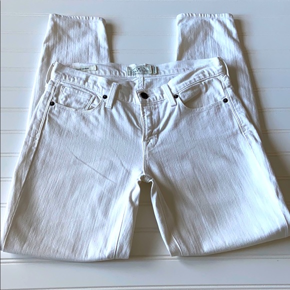 Lucky Brand White Brooke Crop Skinny Jeans - Picture 2 of 7